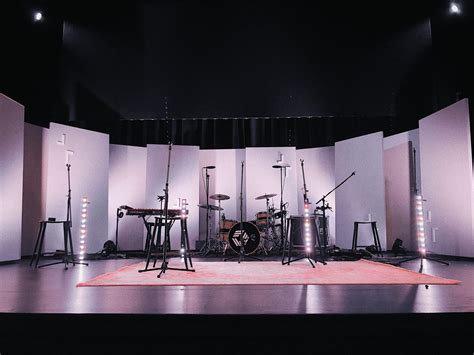 great acoustics church stage design ideas scenic sets  stage