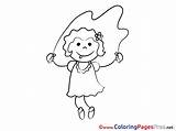 Coloring Sheets Skipping Rope Printable Sheet Title sketch template