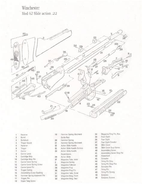 winchester  parts picture