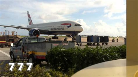 Aircraft Line Up At Grantley Adams Airport Barbados Youtube