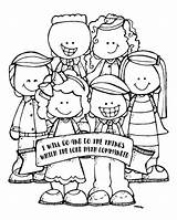 Lds Youth Go Do Coloring Will Mutual Church Theme Primary sketch template