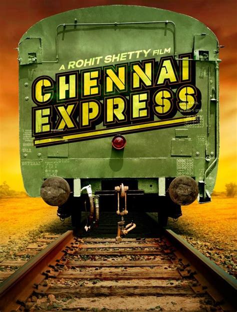 First Look Of Rohit Shetty Chennai Express Features Shahrukh Khan And