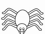 Spider Coloring Printable Halloween Pages Spiders Kids Print Color Sheets Colouring Cute Drawing Sheet Letter Snake Bigactivities Book Colors Week sketch template