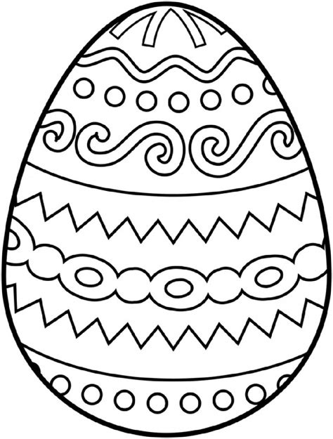 big egg templates  printable easter egg coloring pages easter