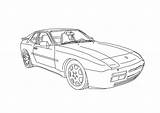 Porsche Drawing Turbo Line 944 Drawings Paintingvalley Holland Choose Board Stuttgart Marcus sketch template