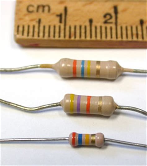 electronics fixed resistors