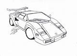 Countach Lamborghini Lp500 Kleurplaat Mister Img00 Lp400 sketch template