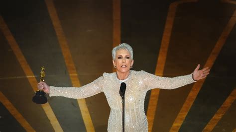 jamie lee curtis wins  oscar   supporting actress   york times