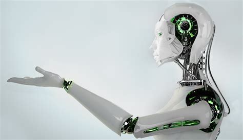 simple background robot digital art artificial intelligence