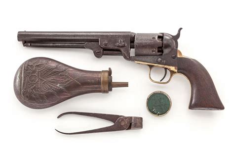 colt model 1851 navy percussion revolver