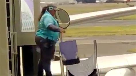 honolulu airport worker filmed tossing luggage sparks twitter debate