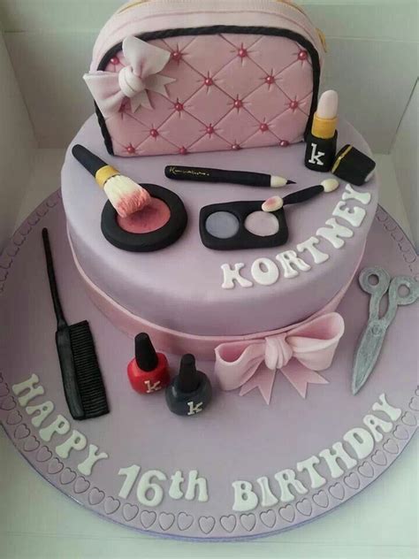 girly make up cake 16 birthday cake girl cakes make up cake