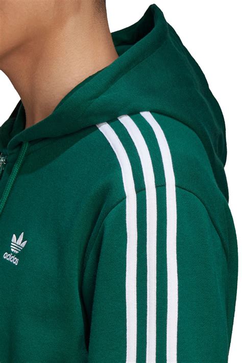 adidas originals vest met logo groen wehkamp