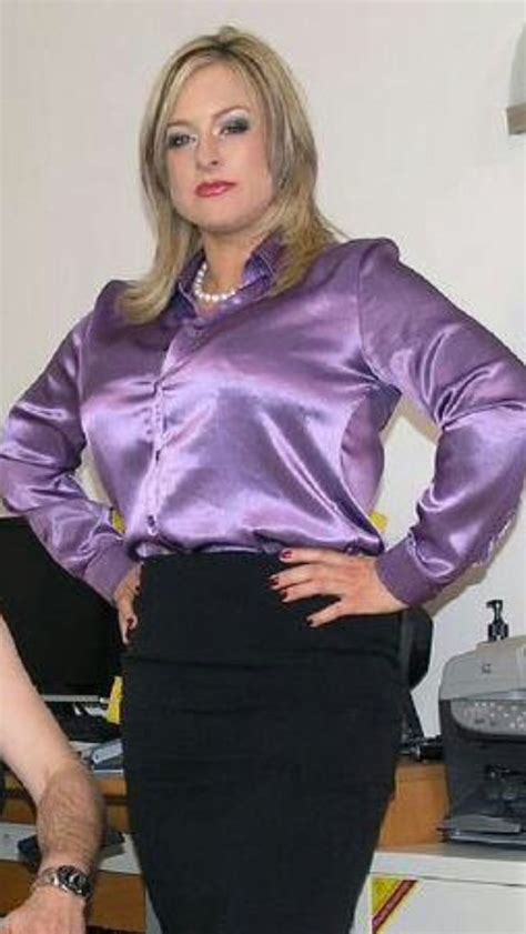 4343 best satin blouses images on pinterest satin