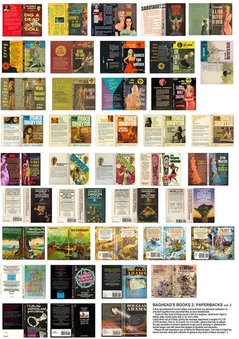 printable paperback covers miniature books dollhouse books