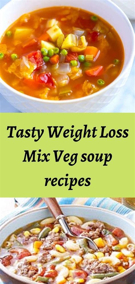 weight lose mix vegetable recipe veg soup recipes mix