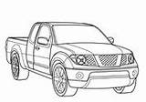 Nissan Coloring Frontier Pages Altima Hybrid sketch template