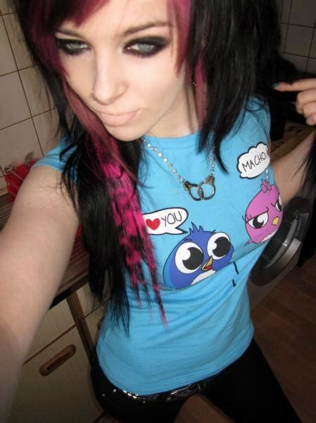 emo hairstyles an expression of creative adolescence