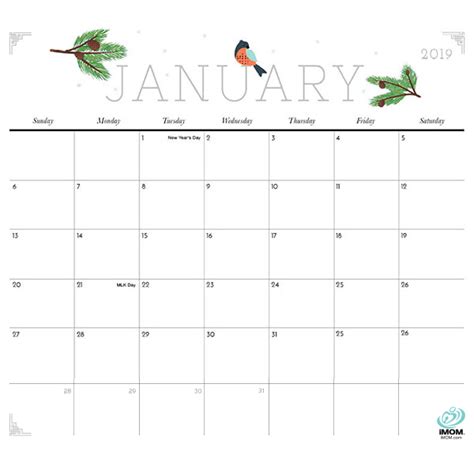 Cute And Crafty 2019 Calendar Imom