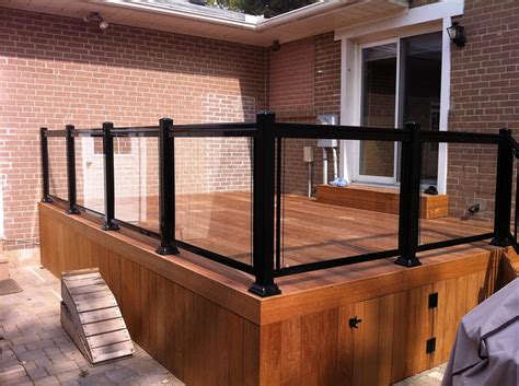 Deck Railing Glass Panels A Glass Railing System Is Often Selected