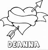 Deanna Kleurplaten Heks sketch template