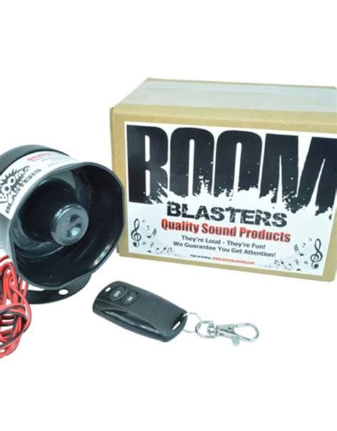 boom blasters boomer sooner fight song wireless car horn balfour  norman