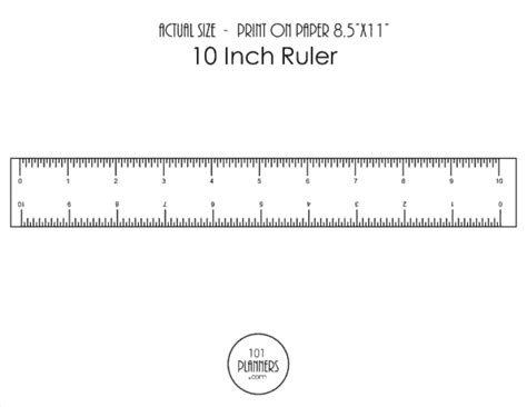 printable ruler  ruler