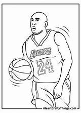 Kobe Bryant Iheartcraftythings sketch template