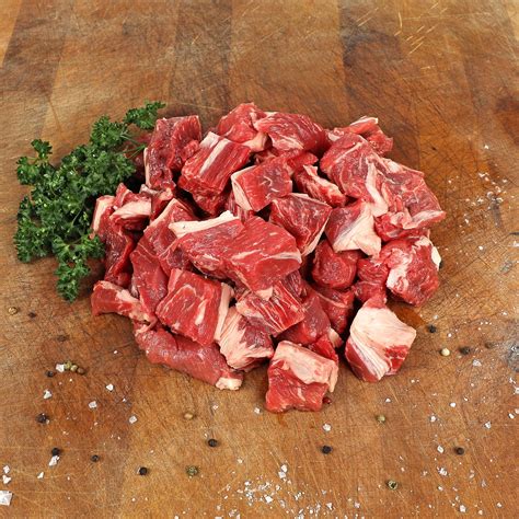 stewing beef steak diced  tidjara halal meat delivery