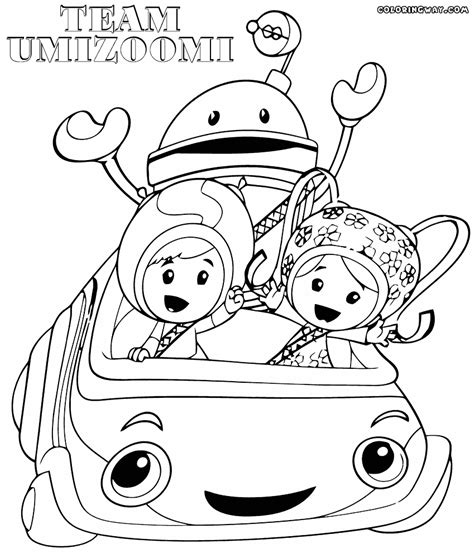 team umizoomi coloring pages books    printable