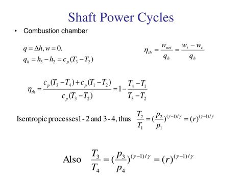 shaft power cycles powerpoint    id