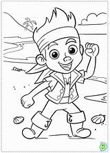 Coloring Pirates Neverland Jake Pages Popular sketch template