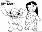 Stitch Lilo Stich Getdrawings Bettercoloring Getcolorings sketch template