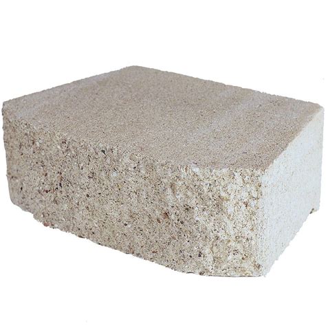 limestone concrete retaining wall block