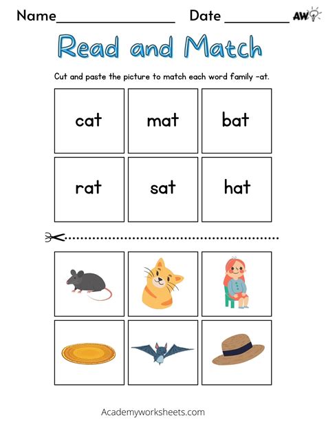 word family worksheets    academy worksheets