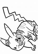 Zombie Coloring Pages Pikachu Scary Ash Printable Realistic Clipartmag Drawing Game Getcolorings Template sketch template