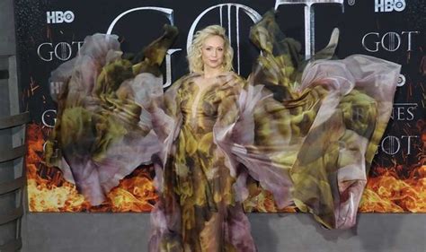game of thrones gwendoline christie s furious reaction to