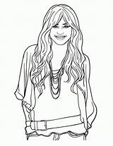 Coloring Pages Hannah Montana Printable Color Miley Cyrus Kids Print Disney Samuel Getcolorings Popular Creativity Recognition Ages Develop Skills Focus sketch template