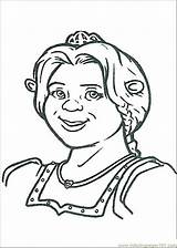 Coloring Shrek Fiona Pages Ages Creativity Develop Recognition Skills Focus Motor Way Fun Color Kids sketch template