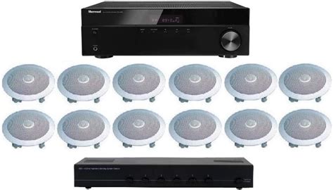 distributed home audio  house sound system ceiling speakers   rooms   home
