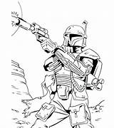 Coloring Fett Boba Pages Printable Getcolorings Lego sketch template