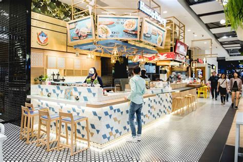 shopping mall food court design inspiring retail branding