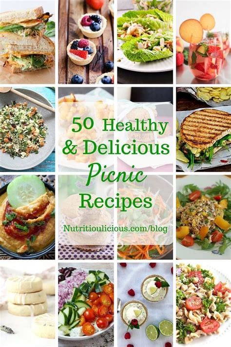 healthy  delicious picnic recipes perfect  enjoying