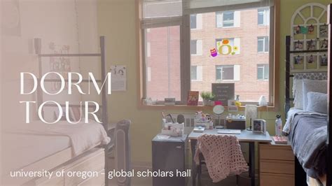 Freshman Year Dorm Tour University Of Oregon Global Scholars Hall
