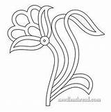 Flower Embroidery Patterns Beadwork Hand Ojibwe Floral Beading Pattern Openwork Designs Native Coloring American Google Applique Single Printable Bead Needlenthread sketch template