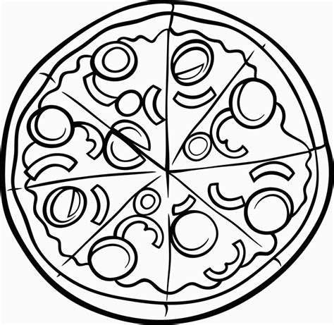 pizza drawing images    clipartmag