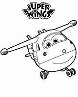 Wings Super Coloring Jett Pages Logo Printable Print Color Topcoloringpages Kids sketch template