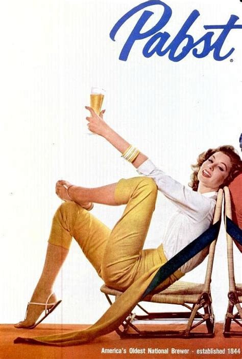 The Glam Way To Drink A Beer Vintage Beer Ads For Women Popsugar
