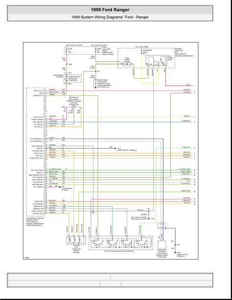 diagram  ford ranger wire diagram mydiagramonline