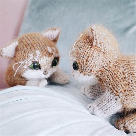 How To Knit A Cat Or Kitten – Knitting Patterns And Tutorial From